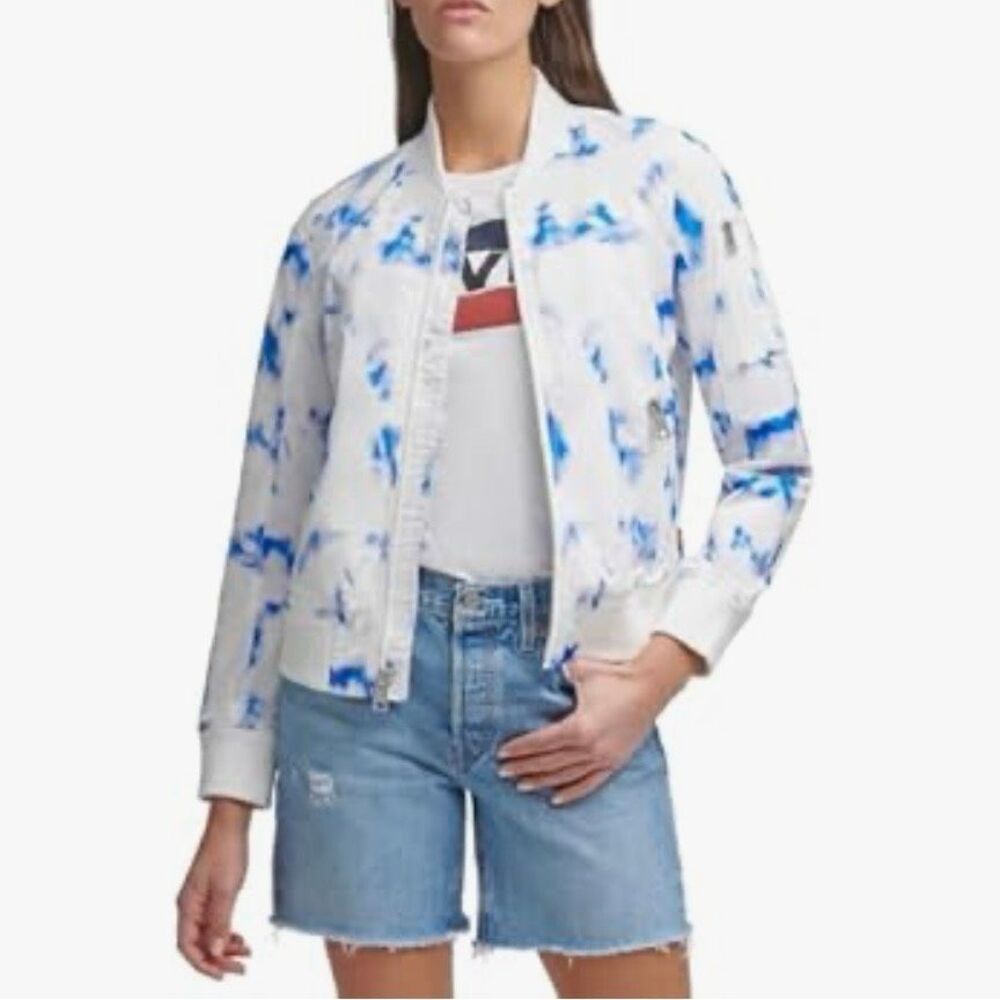 Levi's Melanie Tie Dye Bomber Jacket XL